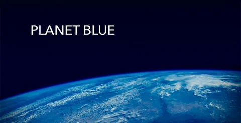 View of the earth from space