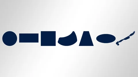 Contours of wire mesh pieces