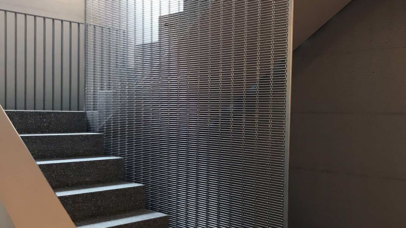 free design with architectural wire mesh