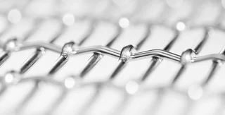 Screen mesh in a detailed view