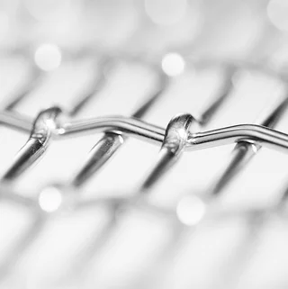 Screen cloth in a detailed view