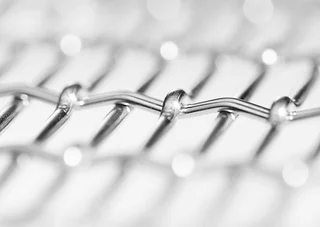 Screen cloth in a detailed view