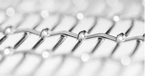 Siebgewebe in der Detailansicht