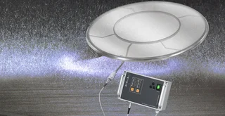 HAVER Rundsiebrahmen mit angeschlossenem Konverter