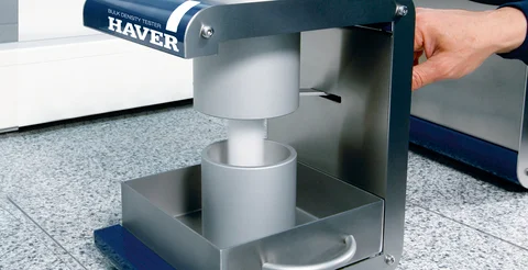 Determine the bulk density of bulk materials quickly and easily,