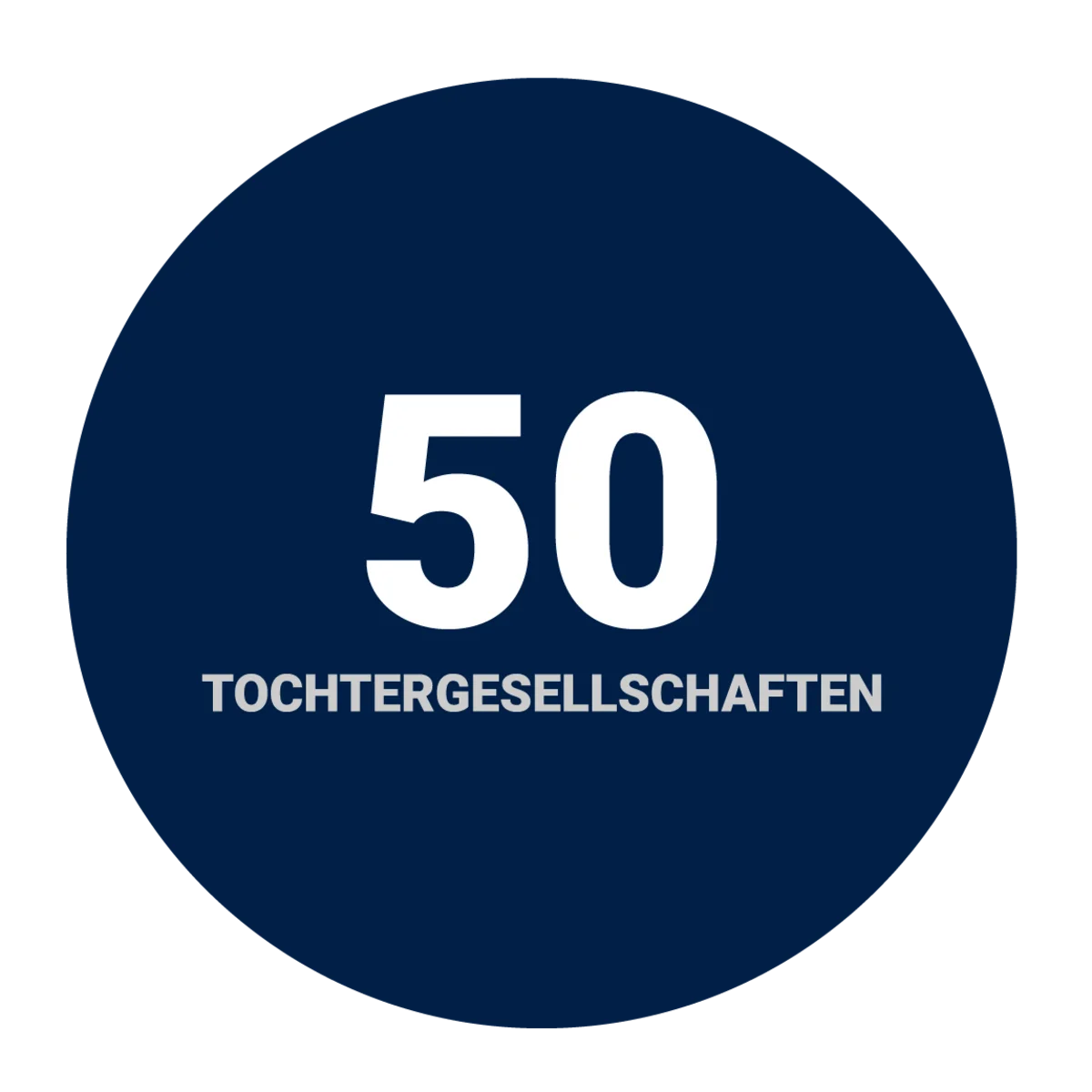 Icon: 50 Tochtergesellschaften