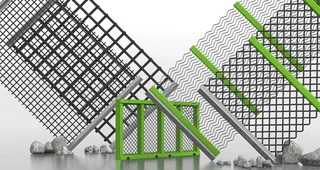 Different types of FLEX-MAT® vibrating wire screens