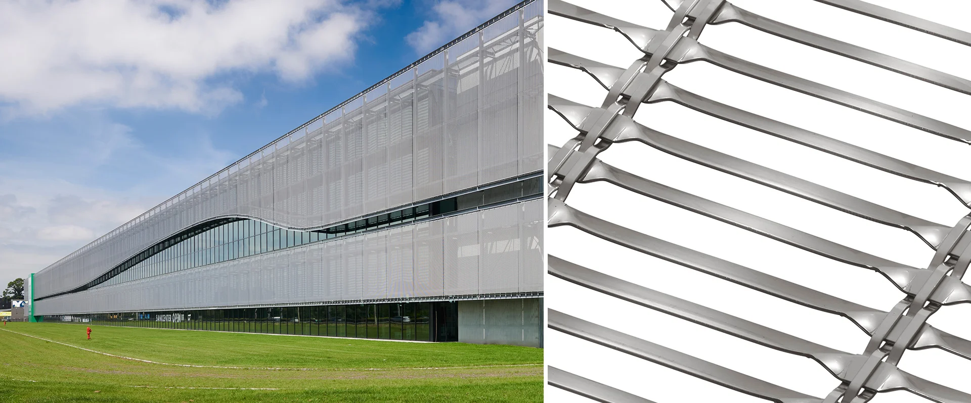 Solar protection wire mesh fabric LARGO-TWIST Solar protection wire mesh fabric LARGO-TWIST