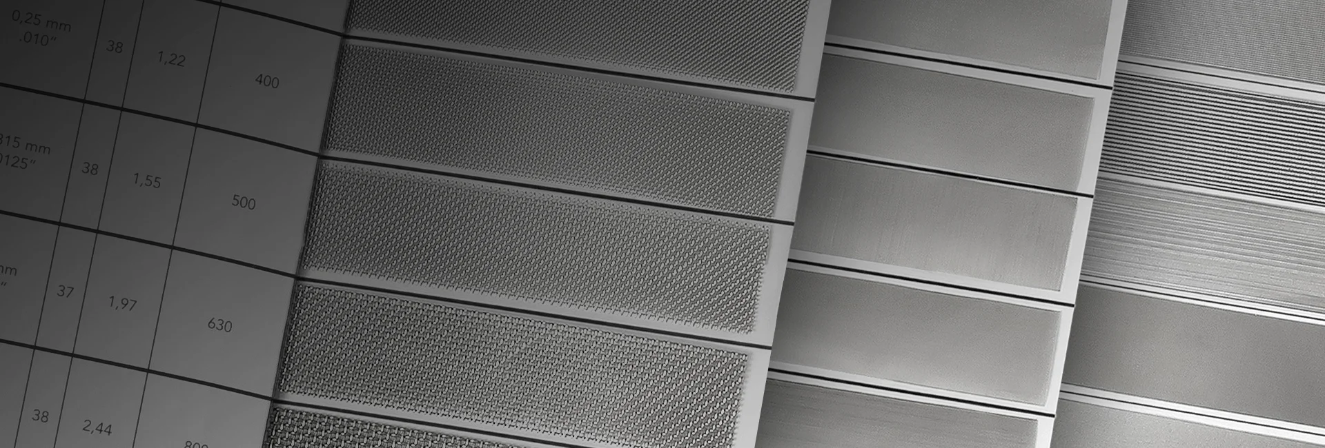 Musterkarten Drahtgewebe Musterkarten Drahtgewebe