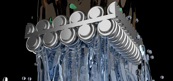 Darstellung Filtergewebe Mikroplastik