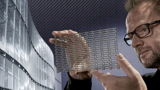 Architectural wire mesh
