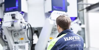 Man in front of a ROTO-PACKER®