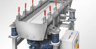 Haver UMD screening machine for pilot plant applications