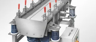 Haver UMD screening machine for pilot plant applications