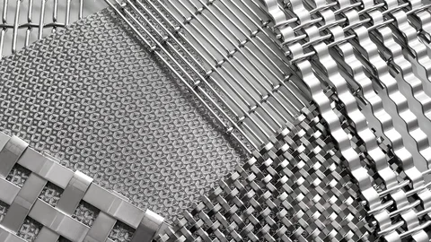 Different woven wire mesh types