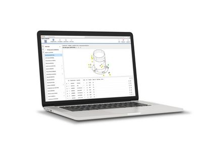 The webshop is set up exclusively for each customer by storing customer and project-related information such as the technical documentation and exploded drawings of the packing machine on the platform. 