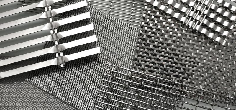 Architectural wire mesh types A-Z