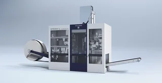 INTEGRA® ADAMS® das eingehaustes und integrierte Verpackungssystem mit allen Prozessen zur Abfüllung von Baustoffprodukten, Bauchemikalien, Mineralien.