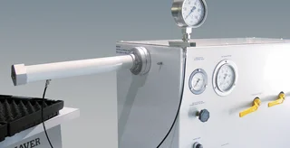 Test instrument - determine important information about the filling behavior